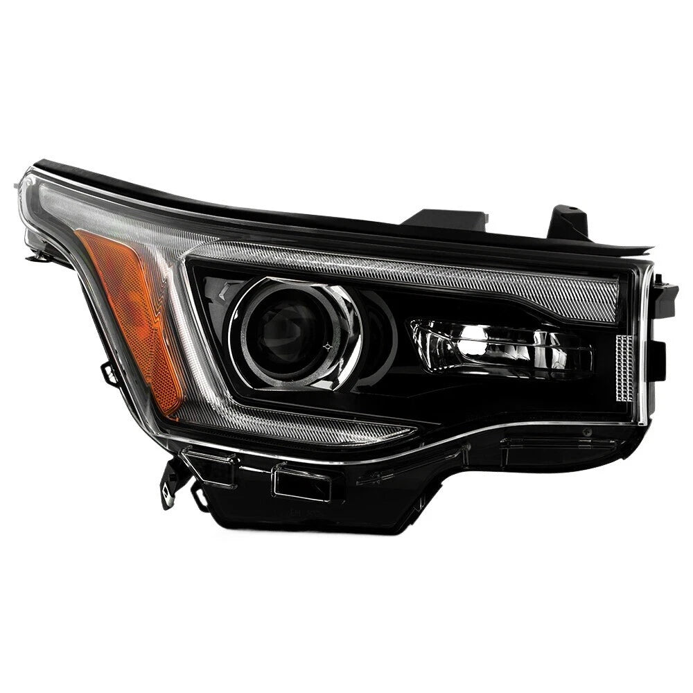 Halogen Headlight w/ LED DRL Black Trim for GMC Acadia (2017–2019)
