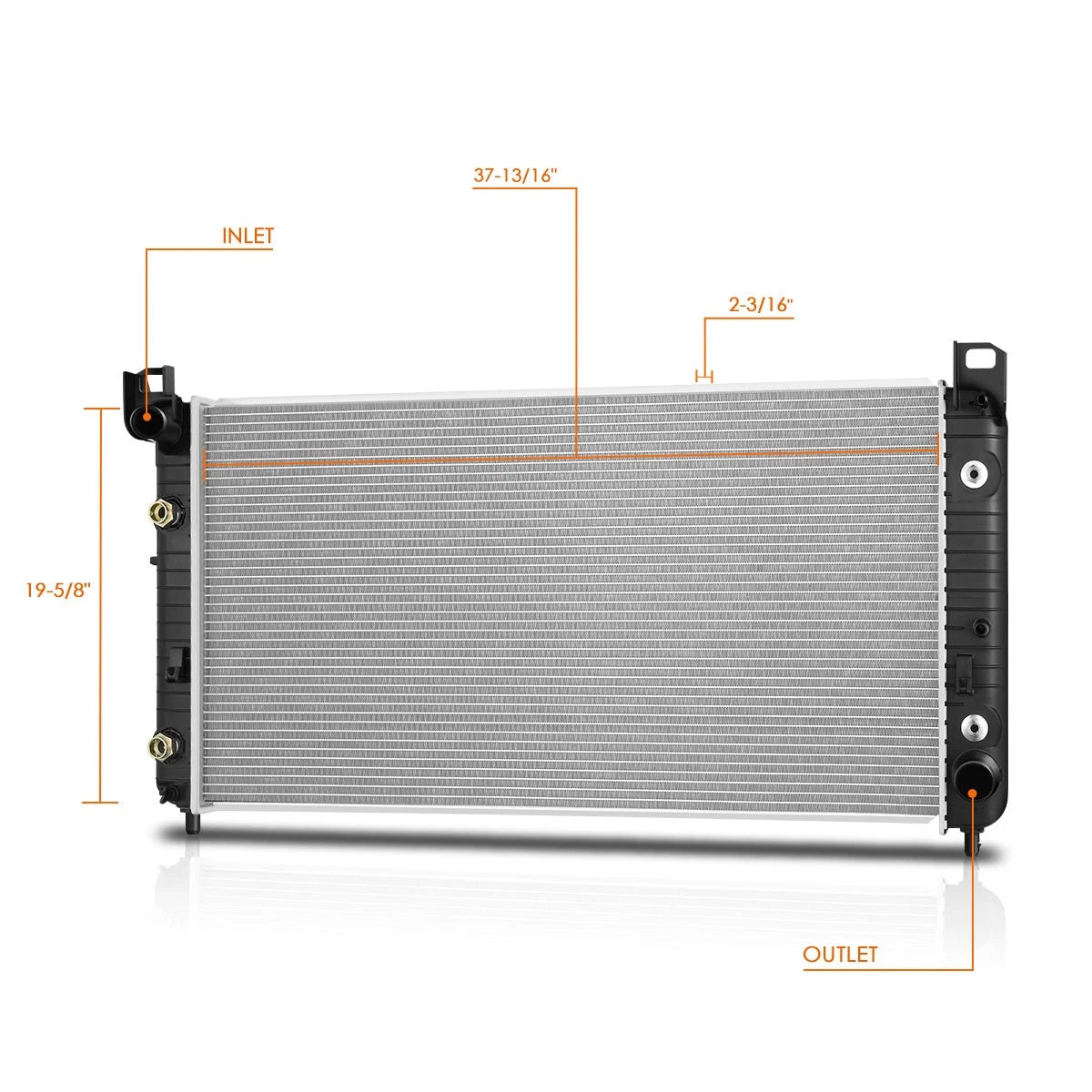 Radiator for Silverado/Sierra 8.1L (2003–2007) DPI-2948