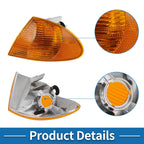 1 Pcs Left Corner Signal Light Cover for BMW 3 Series (1999–2001) No. 63136902765