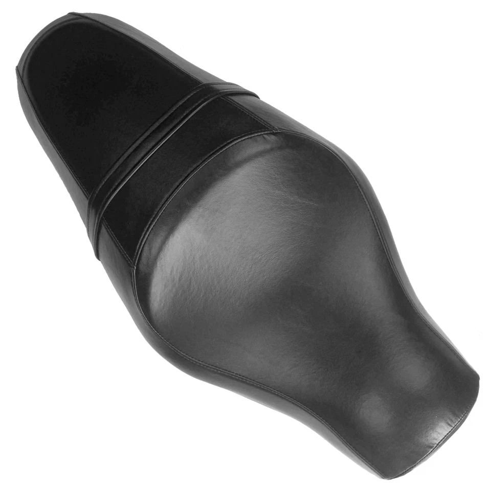 Leather Black Seats for XL883N, 883C, 883L, XL1200N, 1200C, 1200L (2004–2023)