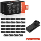 30Pcs U-Nut Retainer Clips for Chevy 