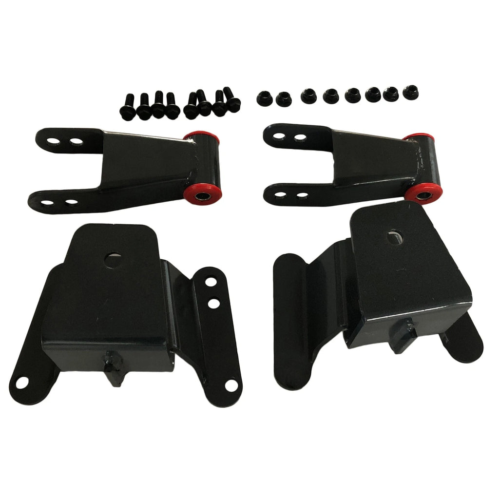 4" Rear Drop Lowering Hanger Shackle for Chevy GMC C10 1973–1987 421120