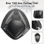 Rear Tail Seat Fairing Cowl Cover for Street Triple RS 765 (2020–2024) Carbon