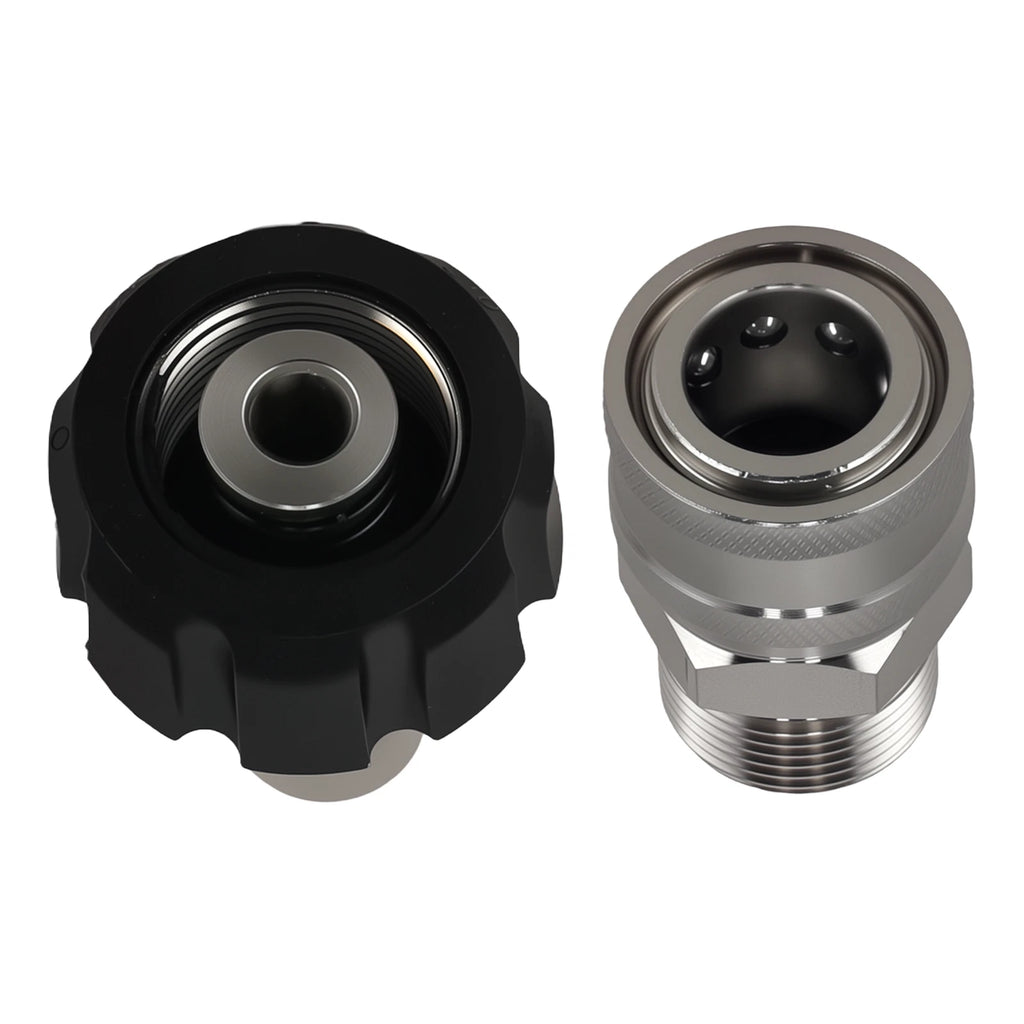 Set of 2 Pressure Washer Adapter Couplers for M22 14mm 3/8" Quick Connect