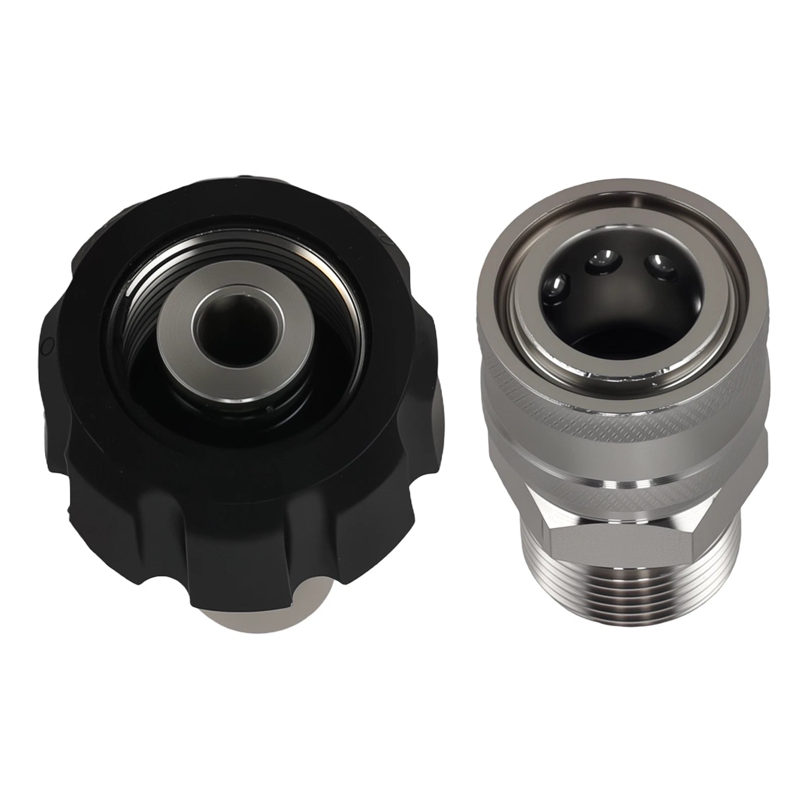 Set of 2 Pressure Washer Adapter Couplers for M22 14mm 3/8" Quick Connect
