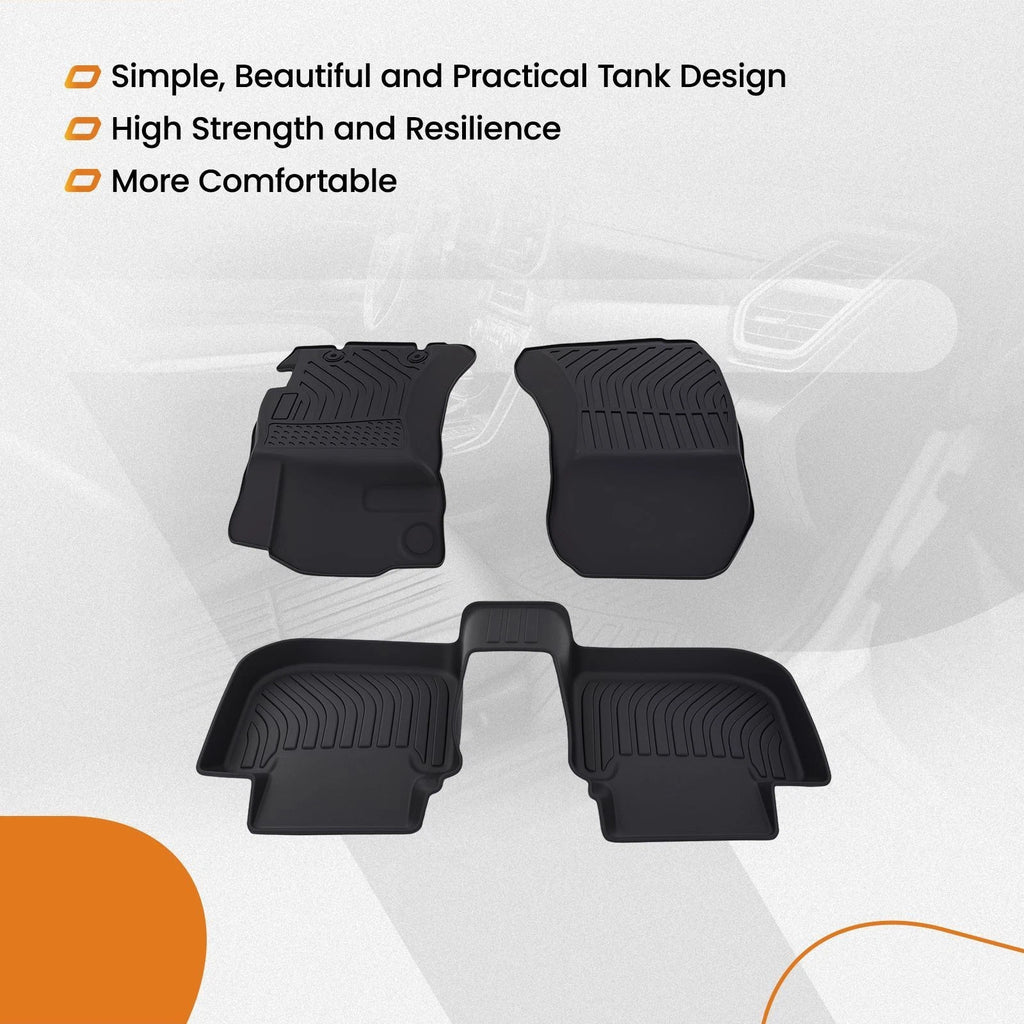 TPE Floor Mats for Subaru Crosstrek (2016–2017) All-Weather
