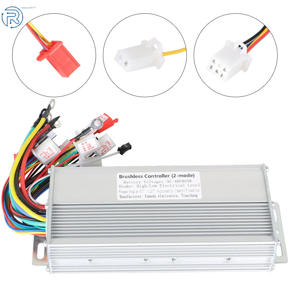 Brushless DC Motor Speed Controller for Electric Bicycle E-Bike (36-48V)