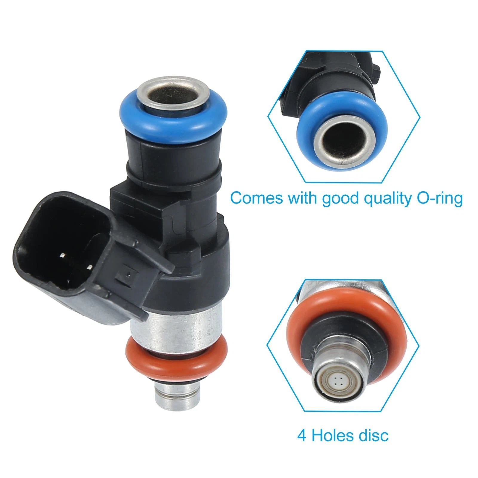 Fuel Injector 0280158091 for Ford Edge, Flex, Fusion, Taurus, Lincoln 