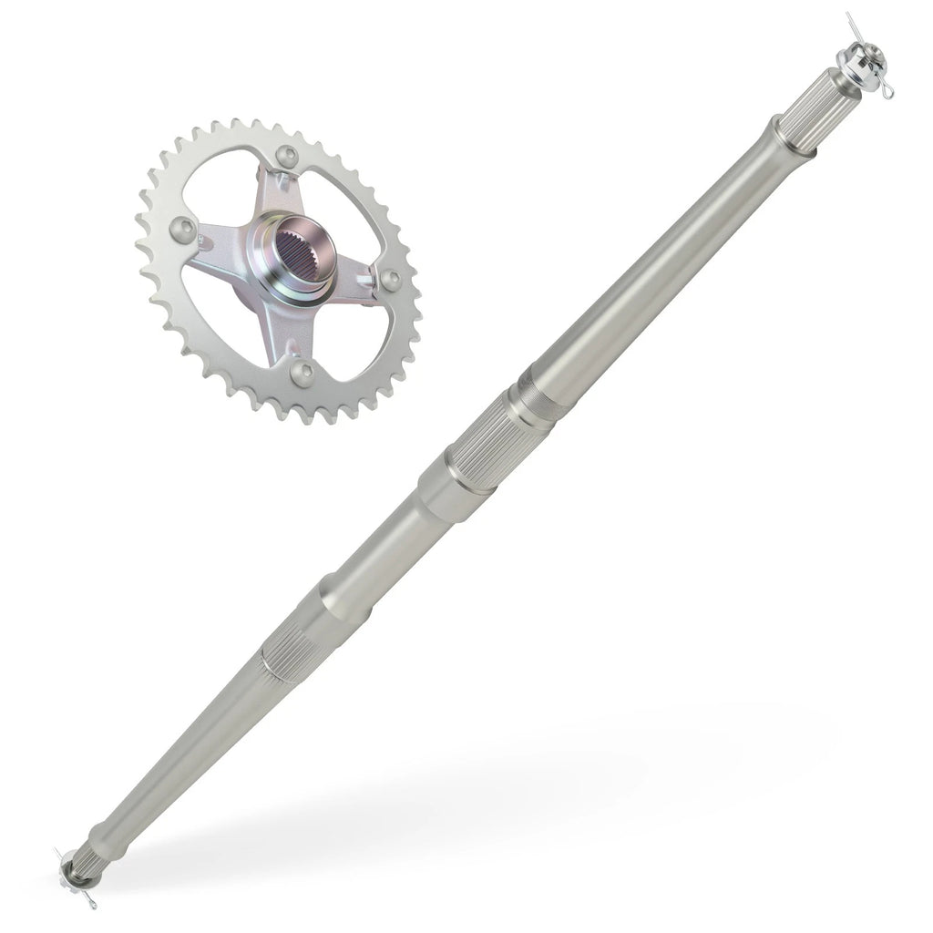 Rear Axle Shaft & Collar Sprocket Hub Kit for Yamaha YFZ450 (2004–2005)