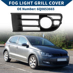 1pc Front Left Fog Light Grill for Volkswagen Polo (2002–2005) No. 6Q0853665