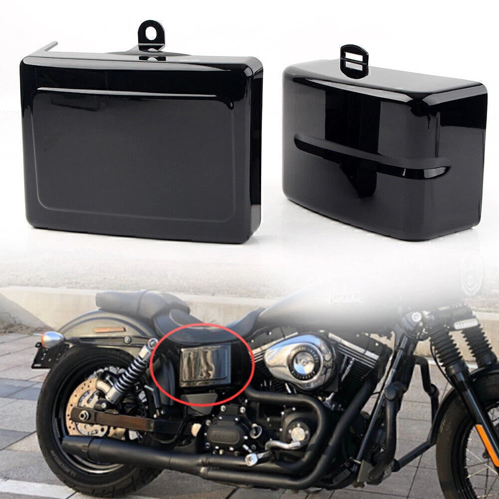 Battery Side Cover for Harley Dyna Fat Bob Street Bob Super Wide Glide (2006–2017)