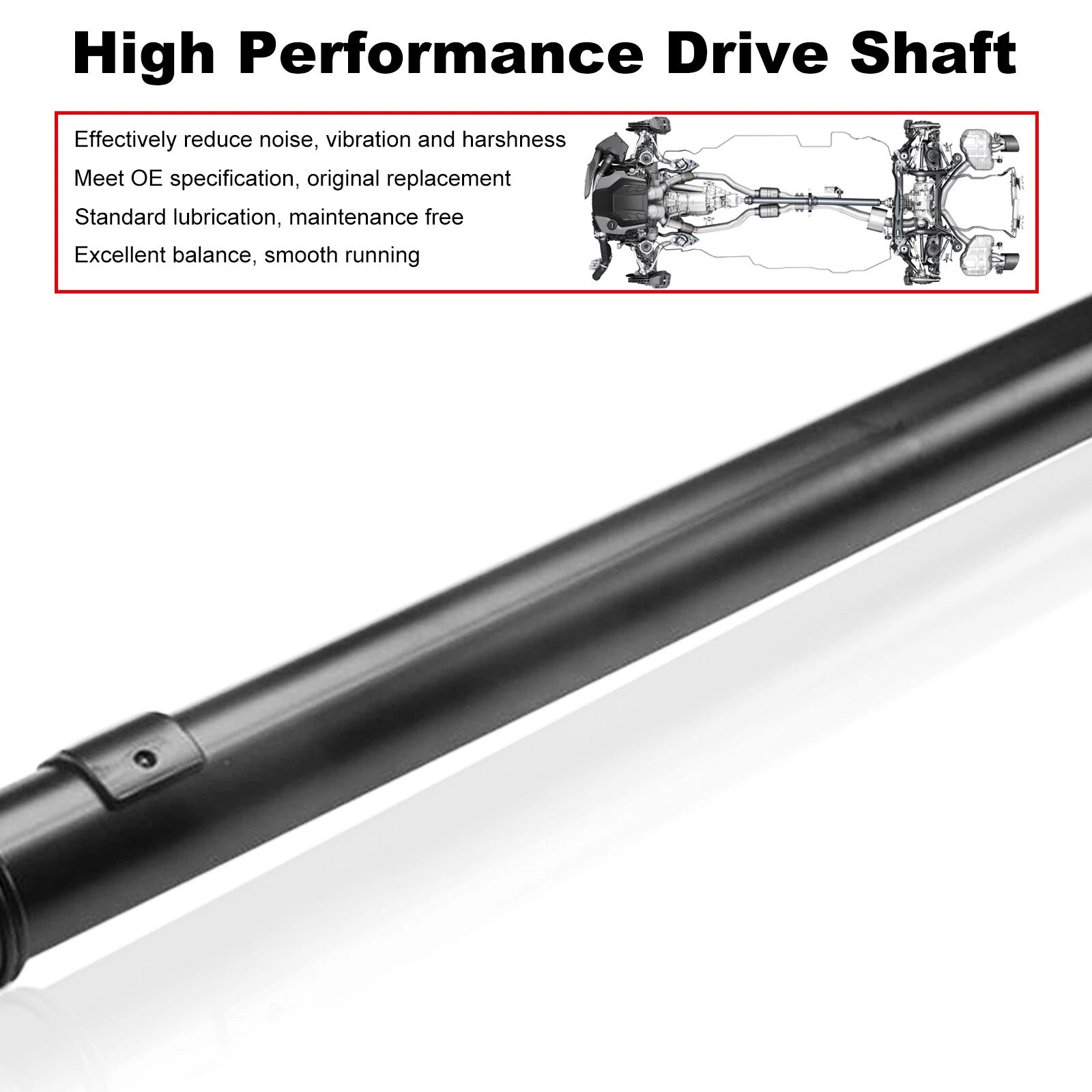 Front Driveshaft Assembly for BMW X5 X6 (2007-2010)