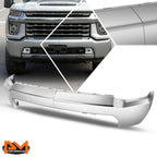 Front Bumper Face Bar for Chevy Silverado 2500 3500 HD (2020–2023) w/Park Sensor Holes