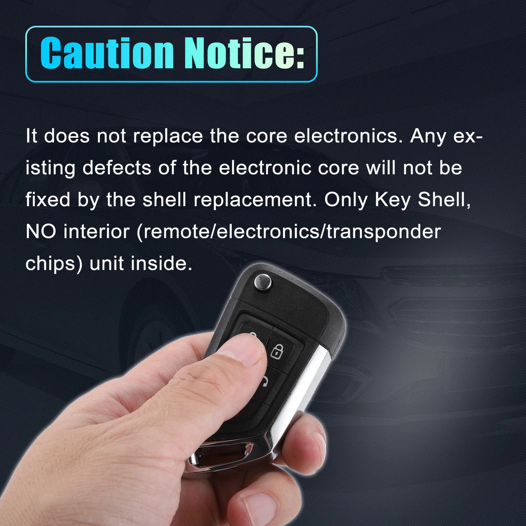 5 Button Key Fob Case for Chevrolet (OHT01060512)