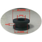 10 x Rubber Grommet Mount Set Side Cover Fender Parts for Motorcycles
