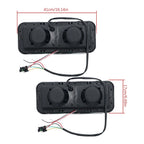 Full LED Dual Halo Ring Projector Headlights for Peterbilt Western Star (1981-2019)