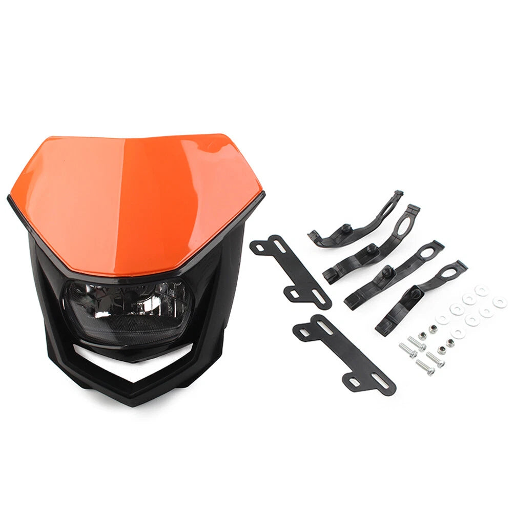 1x Headlight for Supermoto Dirt Bike (Universal)
