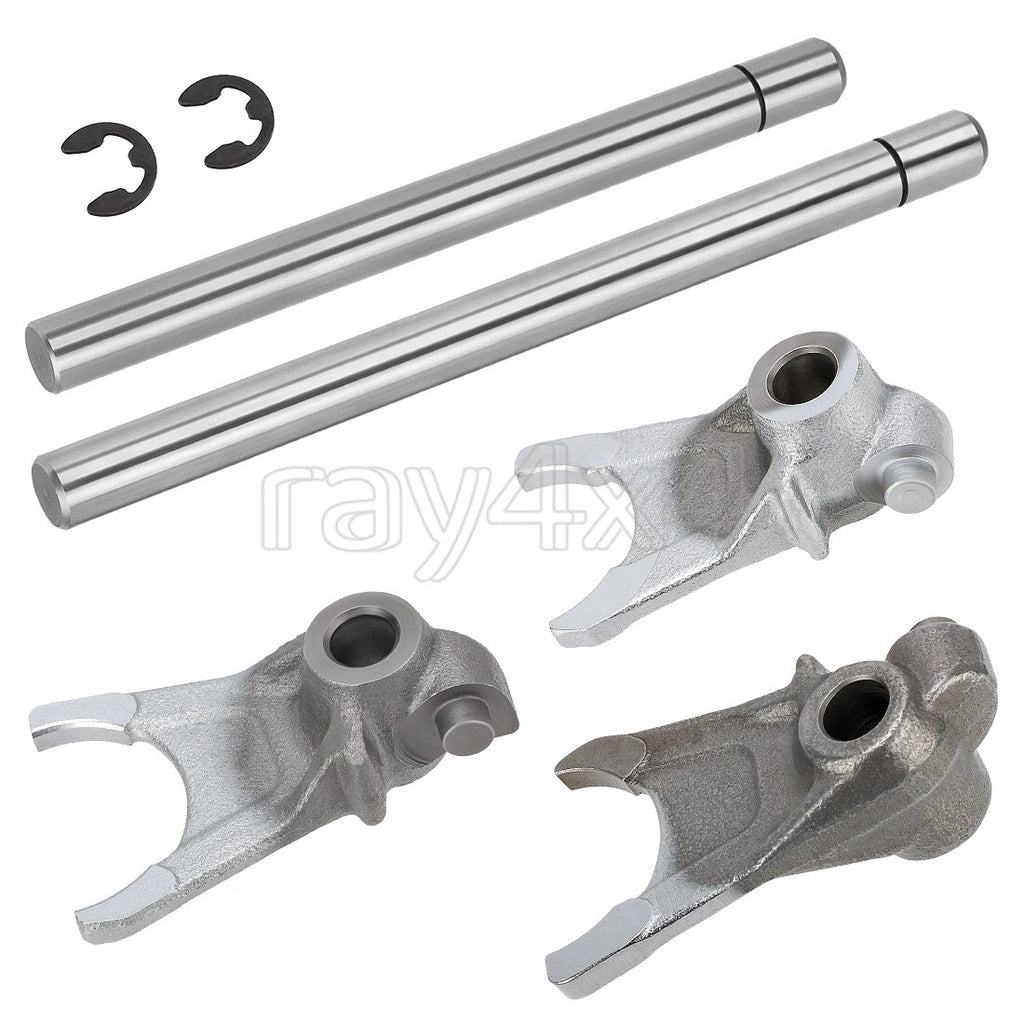 3 Shift Forks & Rods & Clips for Yamaha Banshee YFZ350 (1987–2006) 2GU-18512-00-00