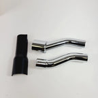 Muffler Adapter Kit for Harley Trike (2017–2024) 46784, Black