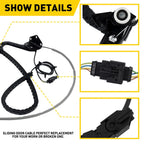 Right Hand Sliding Side Door Cable Track for Mercedes Sprinter (2006–2017) 9068203769