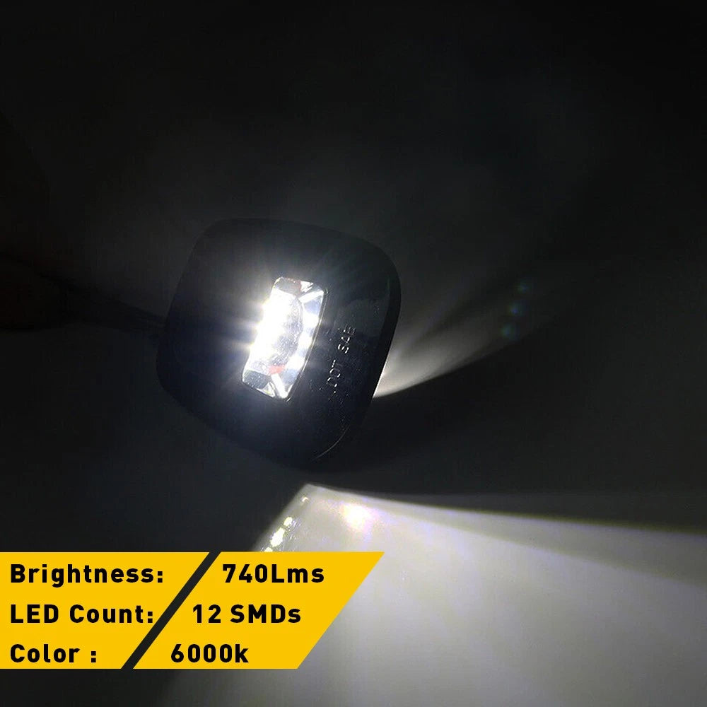 2pc Bright LED License Plate Light for Chevy C/K 1500 2500 3500 (1988–2000)