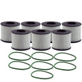 Set of 7 Engine Oil Filters for Lexus Pontiac Scion Toyota L4 (Wix XP)