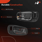 Front Right Plastic Interior Door Handle for Toyota Corolla (2014–2016)