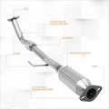 Direct Replace Catalytic Converter Exhaust Flex Pipe for Camry/Solara (1997–2001)
