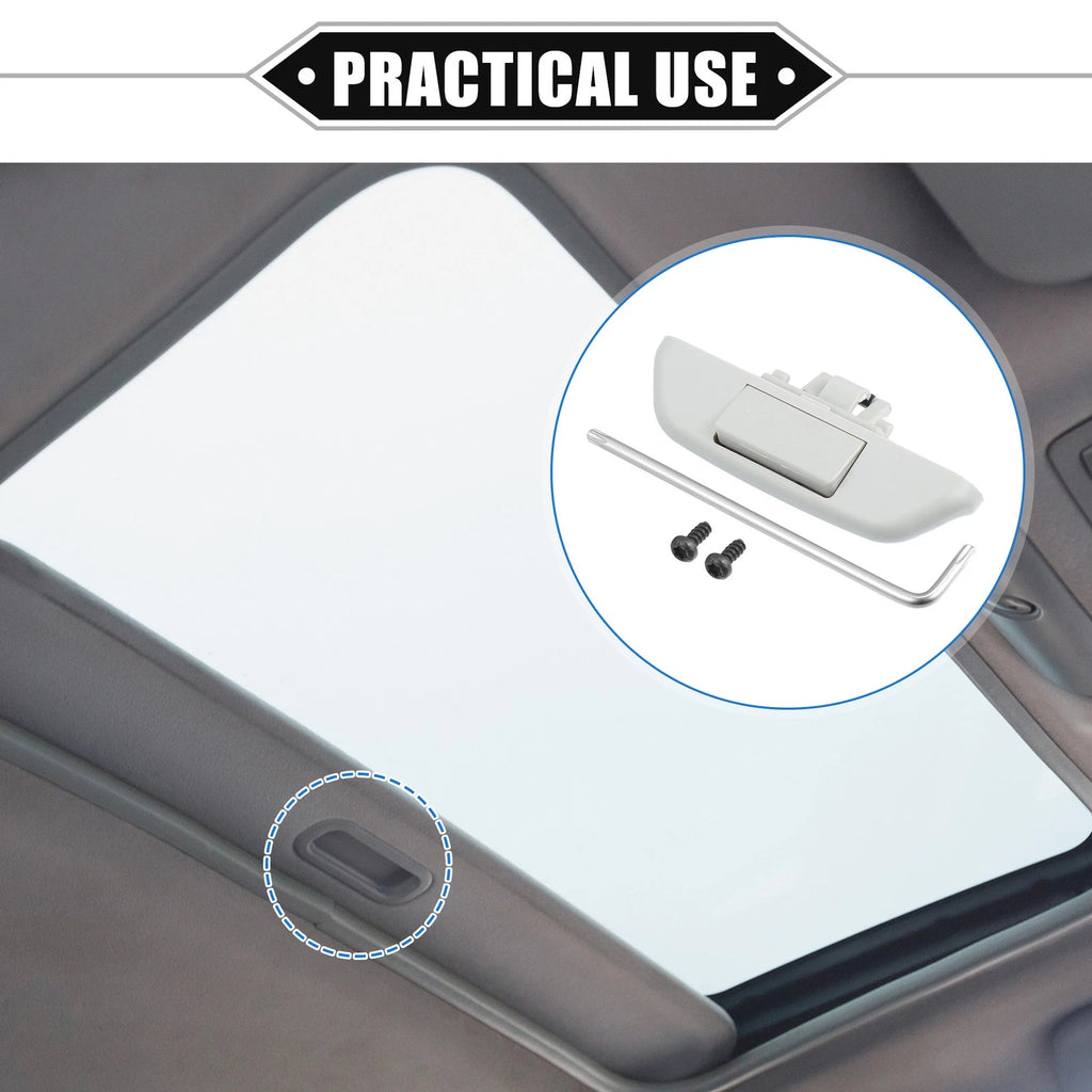 Rear Sunroof Shade Handle for Audi Q7 (2010–2015) No. 4L0898924B Gray