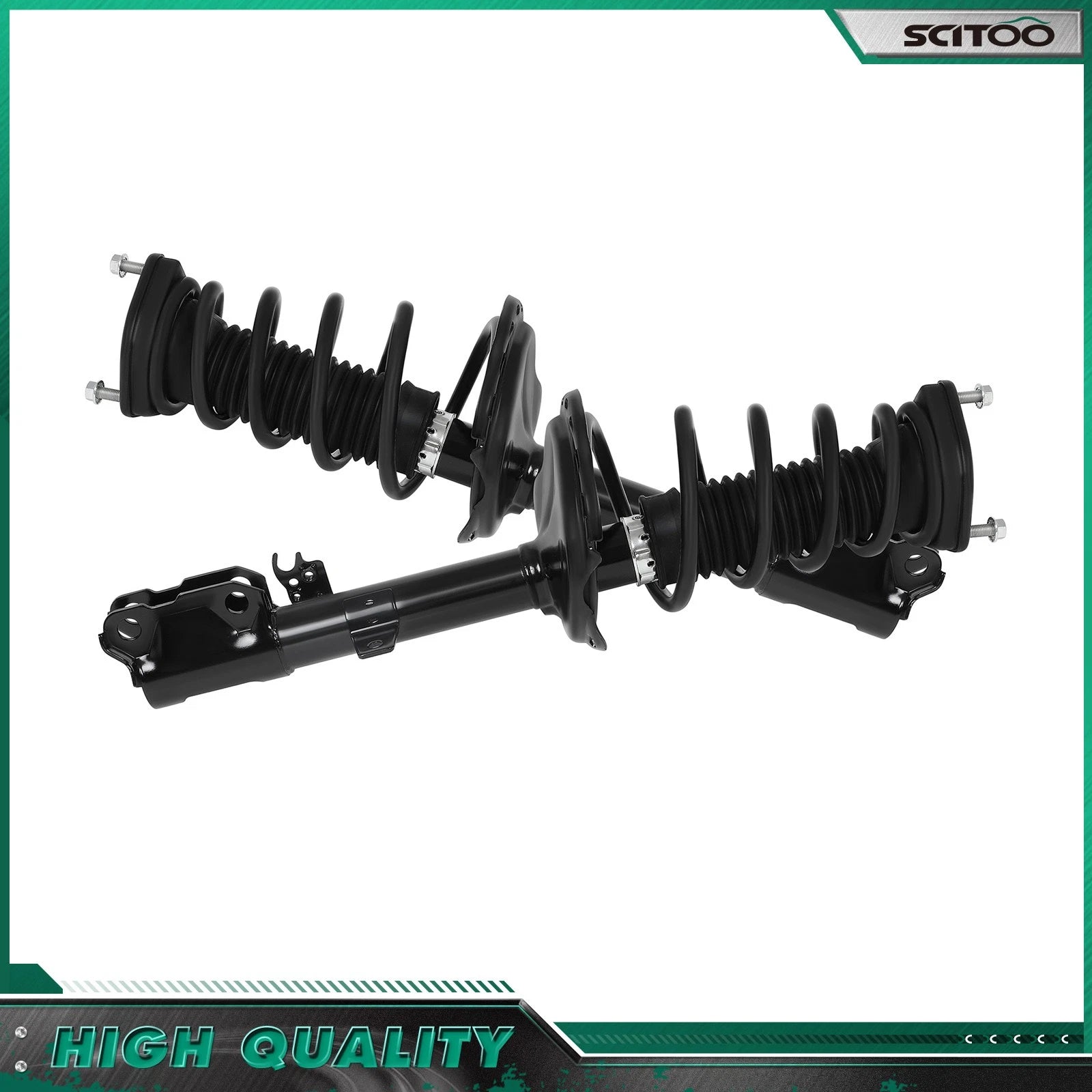 Rear Pair Shocks Struts & Coil Spring Suspension for Lexus RX350 (2008–2009)