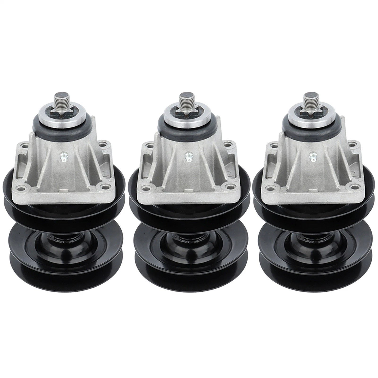 3 Spindle Double Pulley for MTD Troy Bilt 46" Deck (N/A) 618-0593 618-0595 915-0595
