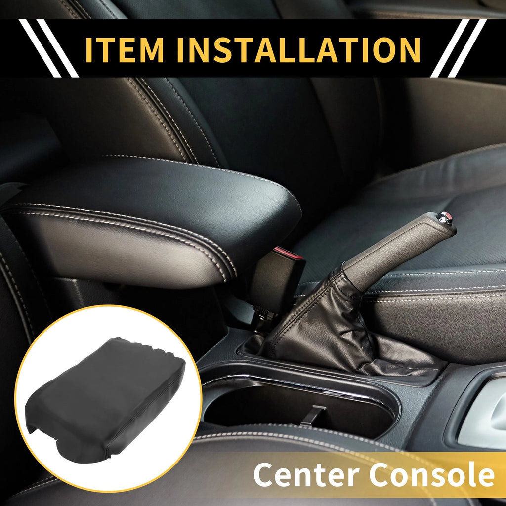 Console Lid Armrest Cover for Toyota Tundra (2007–2021) Microfiber Leather