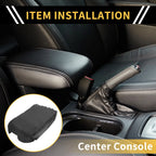 Console Lid Armrest Cover for Toyota Tundra (2007–2021) Microfiber Leather