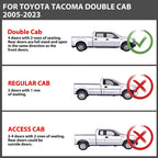 Set of 2 Roof Rack Cross Bars for Toyota Tacoma Double Cab (2005–2023)