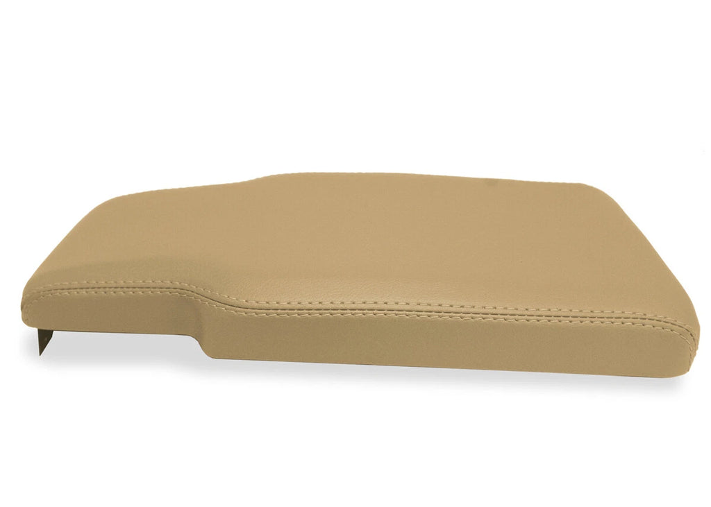 Console Lid Cover for Lincoln Town Car (2003–2011) Beige PVC Leather