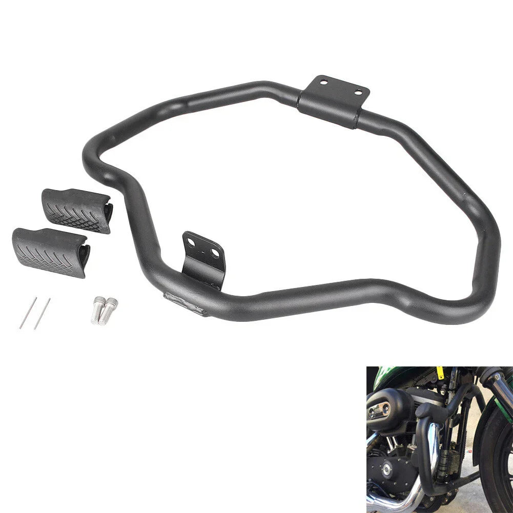 Engine Guard Crash Bar for Harley Sportster XL883 XL1200 (2004-2016) Black