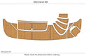 Swim Platform Pads for Carver 466 (2002) - EVA Foam Faux Teak Deck Flooring