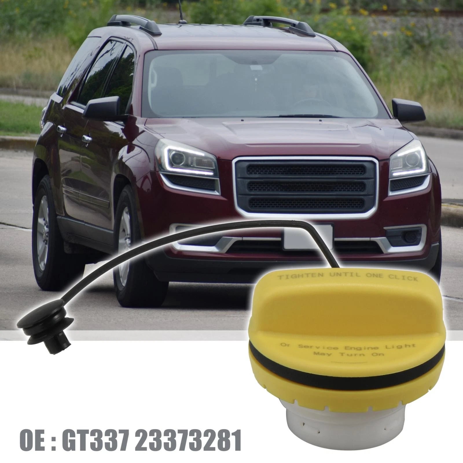 Fuel Tank Cap GT337 23373281 for GMC Terrain, Chevrolet Equinox (2011–2017)