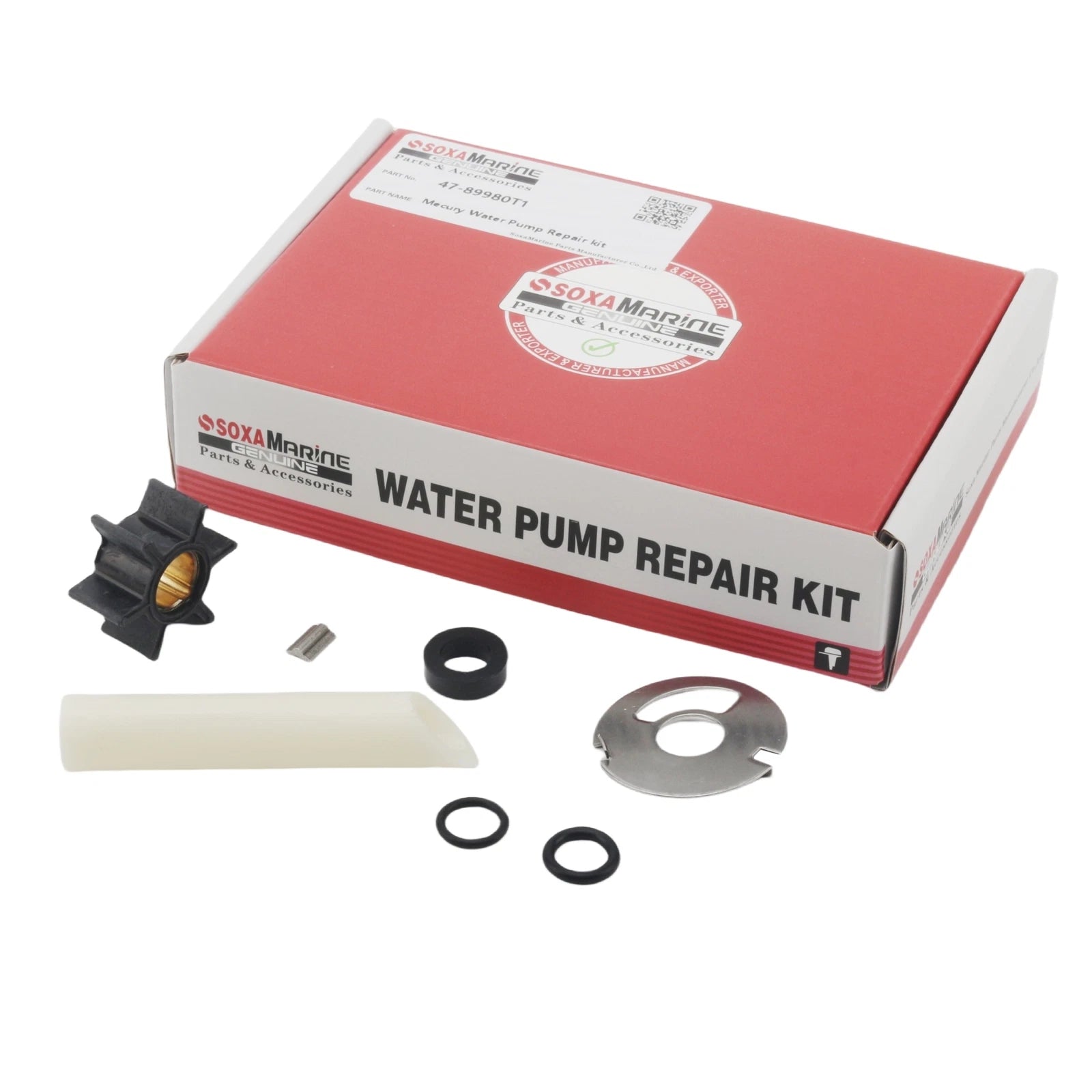 Outboard Water Pump Repair Kit for Mercury Mariner 3.9-9.8 HP