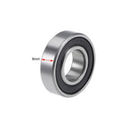 Set of 2 Deep Groove Ball Bearings 6002-2RS for Various Models (15x32x9mm)