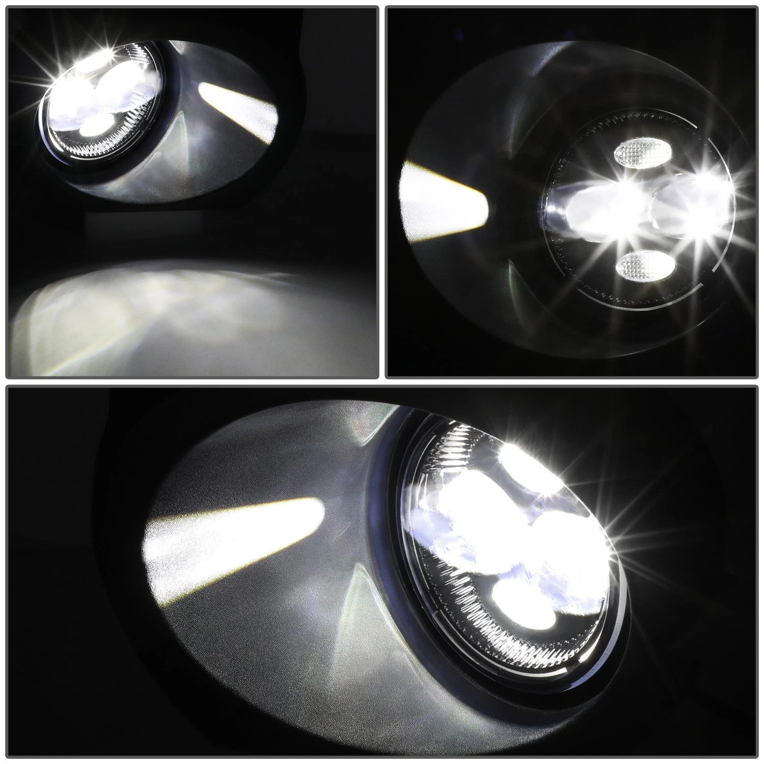 LED Projector Fog Light Lamp for Ford F150 (2011–2014) Smoked Lens w/ Bezel & Switch