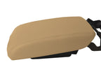 Leather Center Console Armrest Cover for Cadillac SRX (2010–2016) Beige Tan