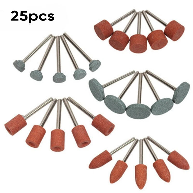 Abrasive Grinding Stone Polishing Wheel Bits Kit for Rotary Tool Drill