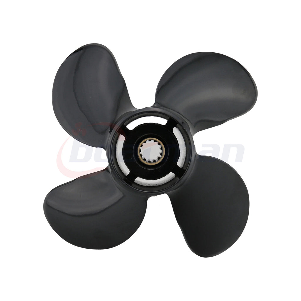 Propeller 10.1x13 for Suzuki 35-65hp (13 Tooth, 4 Blades, Aluminum)