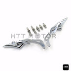 CNC Blade Mirrors for Harley Motorcycle (Universal 10mm 8mm)