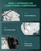 A/C Compressor for Toyota Corolla 1.6L 1.8L (1989–1997)