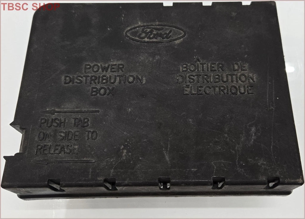 Engine Bay Fuse Box Cover for Lincoln Town Car (1990–1994) F0VB-14A075-AB