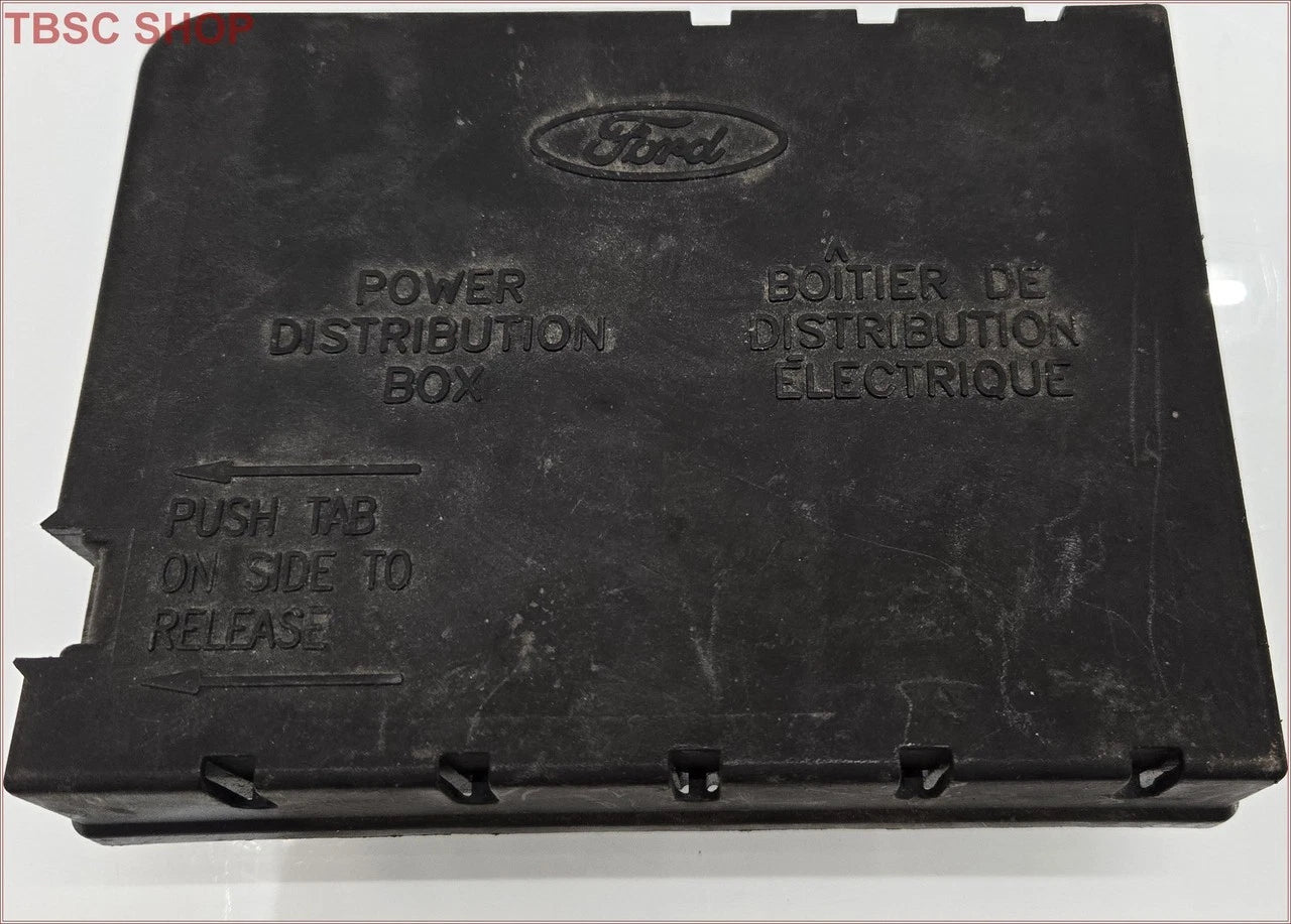 Engine Bay Fuse Box Cover for Lincoln Town Car (1990–1994) F0VB-14A075-AB