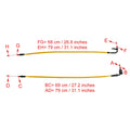 Throttle Cable Wire for Suzuki GSXR1000 (2009–2016) Yellow