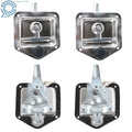 Set of 4 T-Handle Locks for RV Truck Tool Box (Fits Various Models)